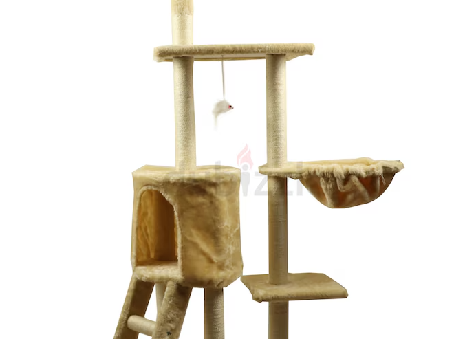 MBS Soft Cat Tree White