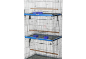 MBS Heavy Duty Stackable Tower Bird Cage 91*60*60