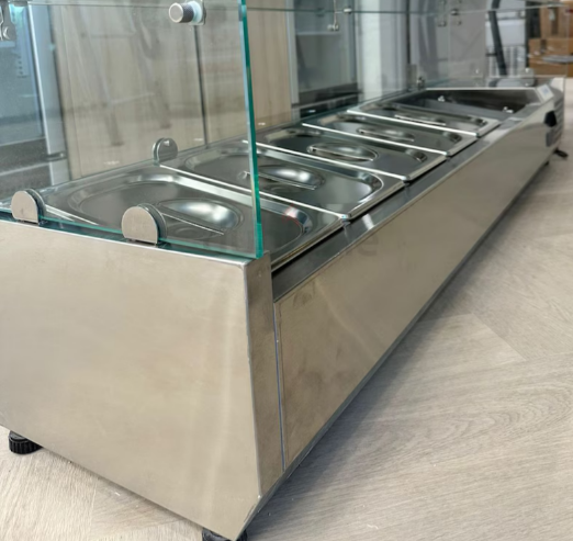 New Salad Bar Chiller Horizontal with containers