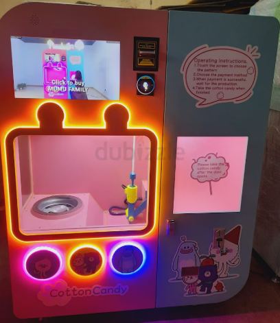 Like New Cotton Candy Smart Vending Machine