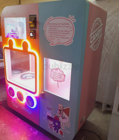 Like New Cotton Candy Smart Vending Machine