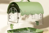 Hi Pets Supplies Luxury Bird Cage Carrier Transporter Bird Cage