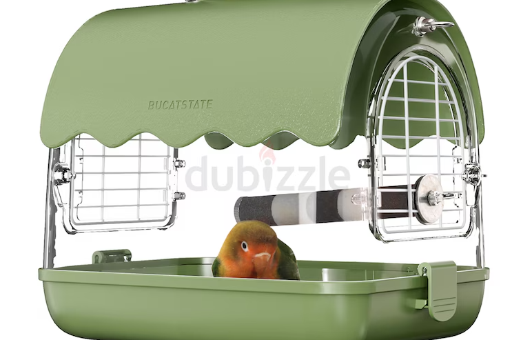 Hi Pets Supplies Luxury Bird Cage Carrier Transporter Bird Cage