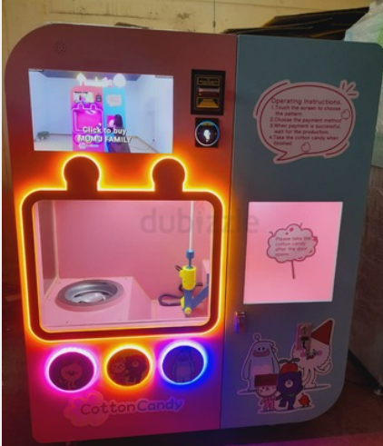 Like New Cotton Candy Smart Vending Machine