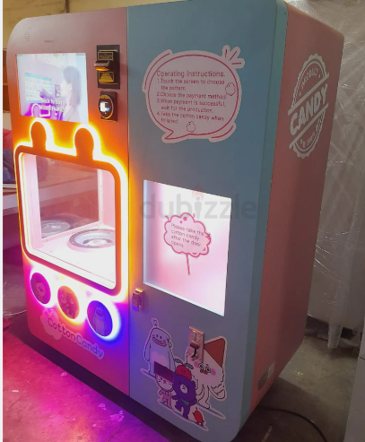 Like New Cotton Candy Smart Vending Machine