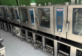 RATIONAL 6 TRAYS GAS COMBI OVEN