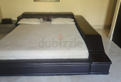 Full grain Leather bedset with matress