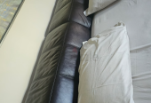 Full grain Leather bedset with matress