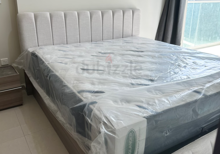 Bed mattress night stand