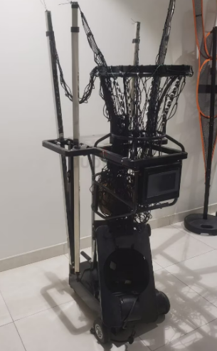 2 Basketball shooting machines