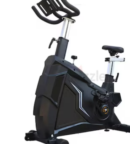 Commercial Spin Bike, Belt Driven Indoor Exercise Bike