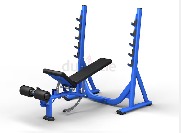 Commercial Multi-Degree Adjustable Olympic Bench