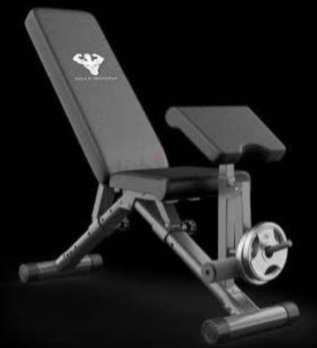 Adjustable Bench Incline, Flat, Decline With Leg Extension And Arm Preacher Curls