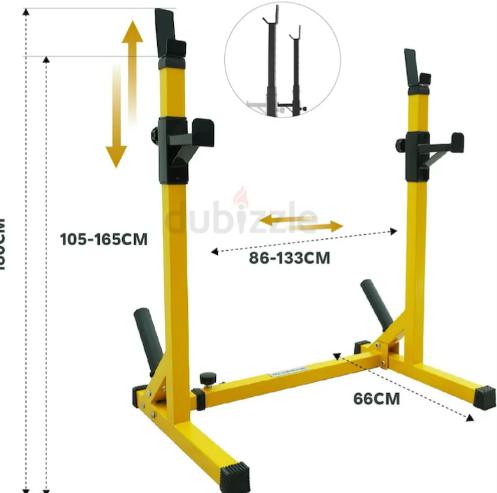 Commercial Home Adjustable Squat Rack