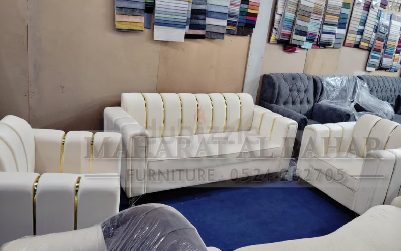 Brand new white 5 seater sofa for sale