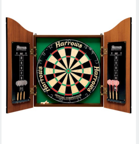 Harrows choice combo dart board set