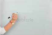 Glass Board 100×60 cm, Dry-Erase Board, Tempered Glass Whiteboard