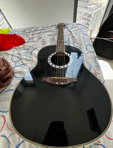 Stagg semi-acoustic left handed guitar