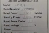 GLOBAL TECHTOP BRAND NEW GENERATORS 35 KVA