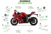 SHARMAX GP 881 Ultra (sport bike, super bike , دراجة نارية رياضية، سوبر بايك) |4225