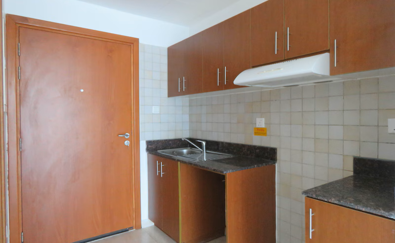 Spacious-Private-No Balcony-Pool view-1BHK Bedroom