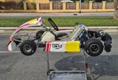 Limited edition F1 Driver Charles Le Clerc kart with Iame S125