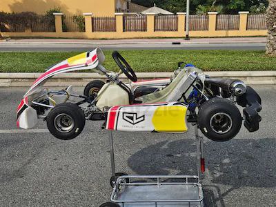 Limited edition F1 Driver Charles Le Clerc kart with Iame S125