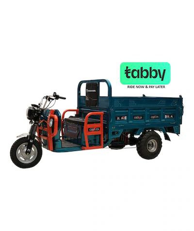 Tuk Tuk 1.6 Mtr Cargo E-Bike with Open Box | Available With/Without Hydraulic Box System