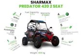 SHARMAX Predator 420 2 seat (buggy, S2S, side by side, utv , باجي، دراجة اربع عجلات) |1945