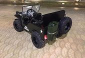 Megawheels Mini willys jeep 150 cc Fully automatic with warranty