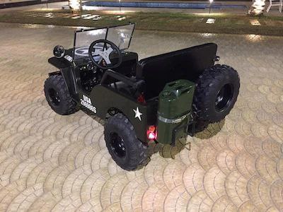 Megawheels Mini willys jeep 150 cc Fully automatic with warranty