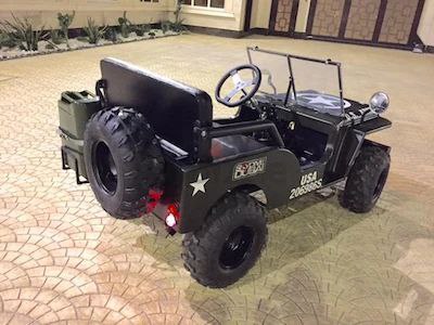 Megawheels Mini willys jeep 150 cc Fully automatic with warranty