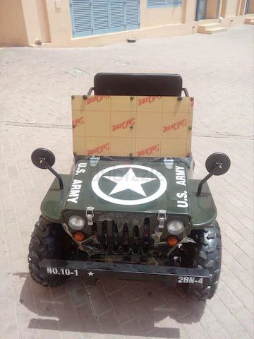 Megawheels Mini willys jeep 150 cc Fully automatic with warranty