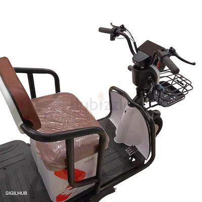 F7B Tri-Wheel 3 Seater Brand New E-Scooter with Warranty | Powerful Battery | Anti-Theft Feature