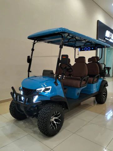 Megawheels 6 seater Premium Golf cart with off road tyres and Lifted suspension with warranty