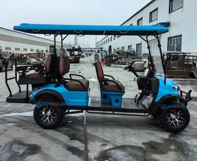 Megawheels 6 seater Premium Golf cart with off road tyres and Lifted suspension with warranty