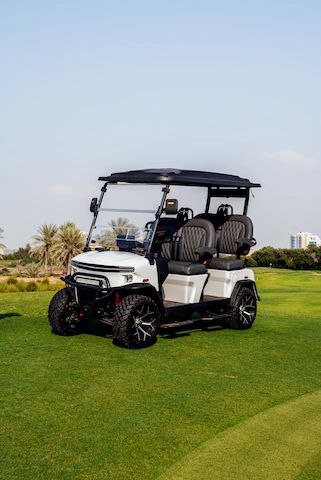 Sharmax Golf Cart 5000 4 seat PRO with WARRANTY (electric golf car , جولف كار، سيارة جولف كهربائية)