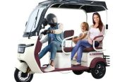 Megawheels 500 kms range Solar Commander cart for 3 passengers with 1 yr warranty