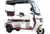 Megawheels 500 kms range Solar Commander cart for 3 passengers with 1 yr warranty