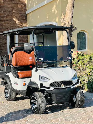 Megawheels Green Rider Golf cart 2+2 with Lithium Battery 3 years warranty