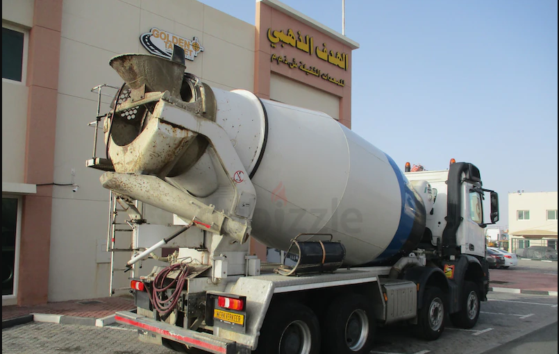 MERCEDES 4142 8X4 CEMENT MIXER TRUCK 2017