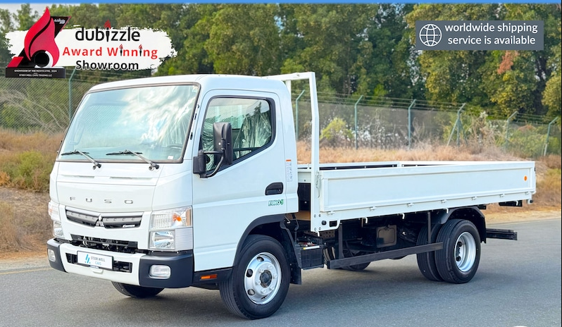 2024 Mitsubishi Canter 4P10 3.0L RWD Cargo Body Diesel / Smooth Transmission / GCC / Book Now!