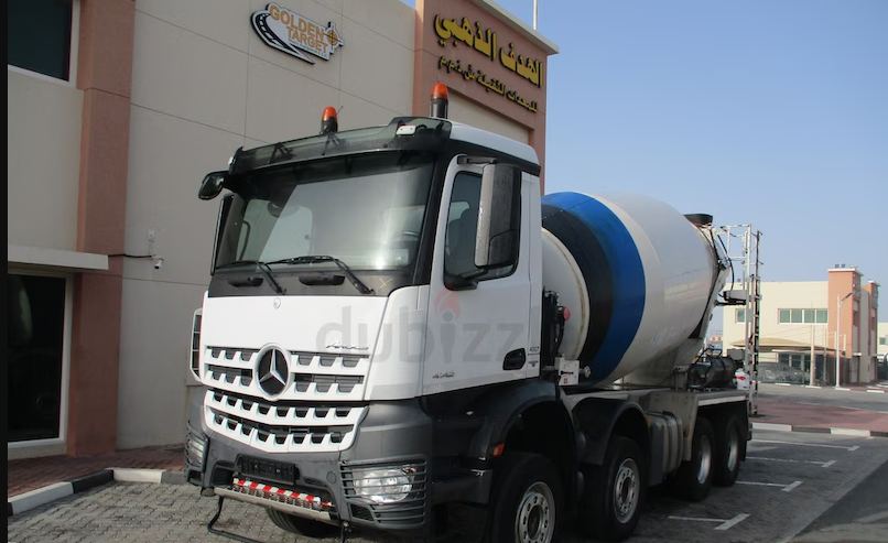 MERCEDES 4142 8X4 CEMENT MIXER TRUCK 2017