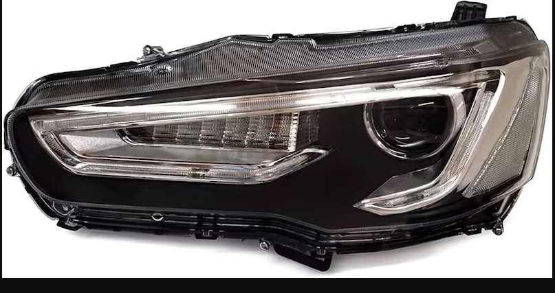 New – Led Headlights for Mitsubishi Lancer EVO X Sedan 2008-2020, Plug-and-play