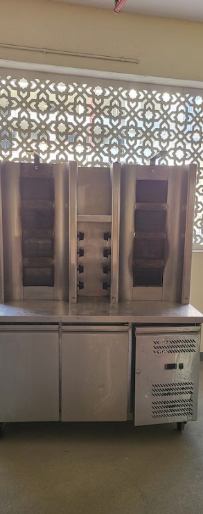 Shawarma machine, 4burner,Toaster