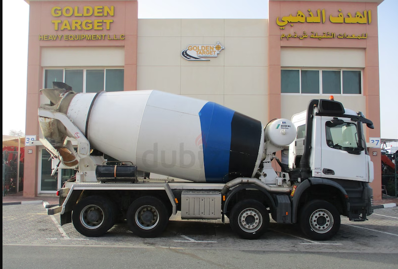 MERCEDES 4142 8X4 CEMENT MIXER TRUCK 2017