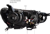 New – Led Headlights for Mitsubishi Lancer EVO X Sedan 2008-2020, Plug-and-play