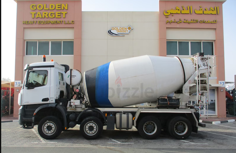 MERCEDES 4142 8X4 CEMENT MIXER TRUCK 2017