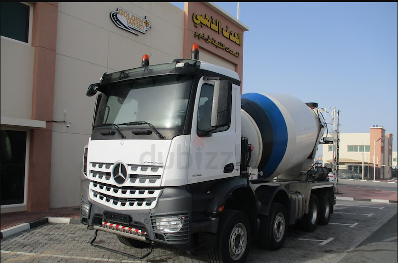 MERCEDES 4142 8X4 CEMENT MIXER TRUCK 2017