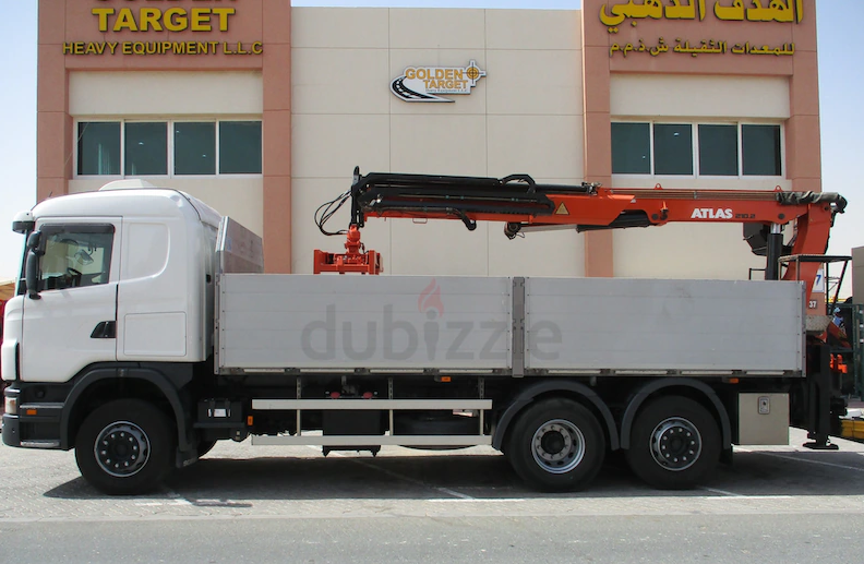 SCANIA G480 6X2 BLOCK CRANE 2012